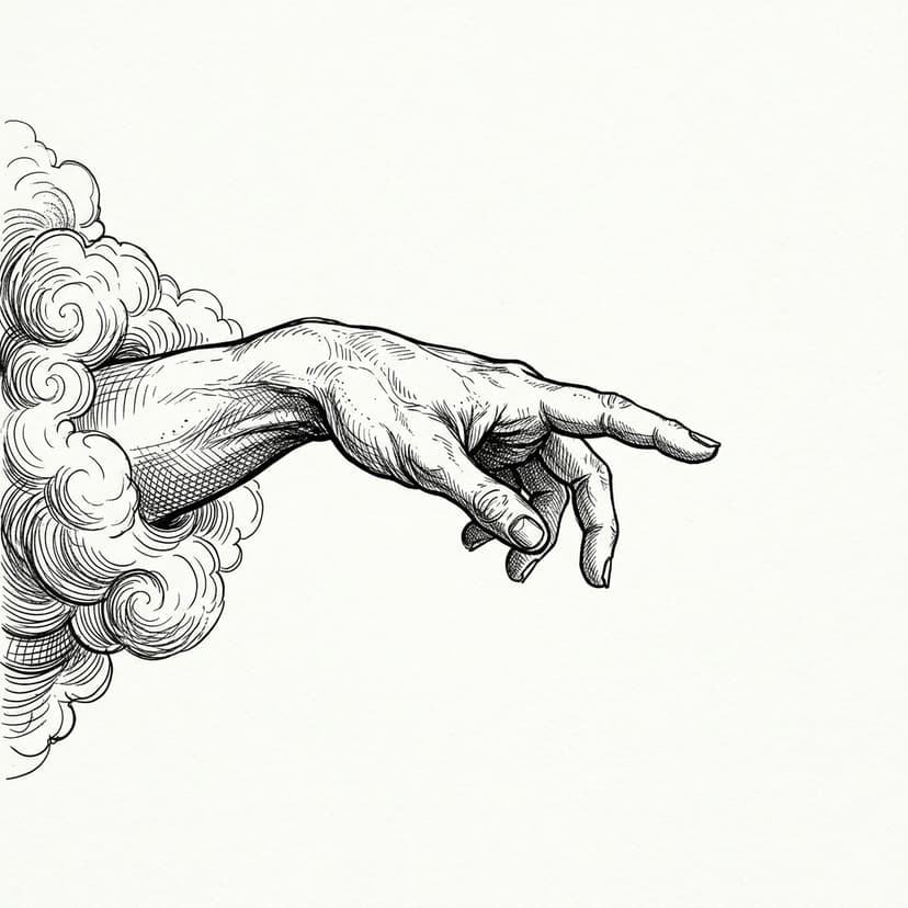 Hand of God Sketch